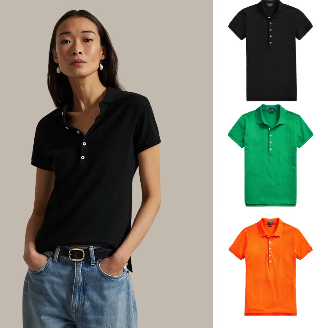 ACHETEZ 1, RECEVEZ 3 ! ENSEMBLE DE POLOS EN COTON PIQUÉ