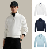 ACHETEZ 1, RECEVEZ 3 — BLOUSE AVEC FERMETURE (Copy) - Blanc • Bleu Aviateur • Bleu Chiné / S